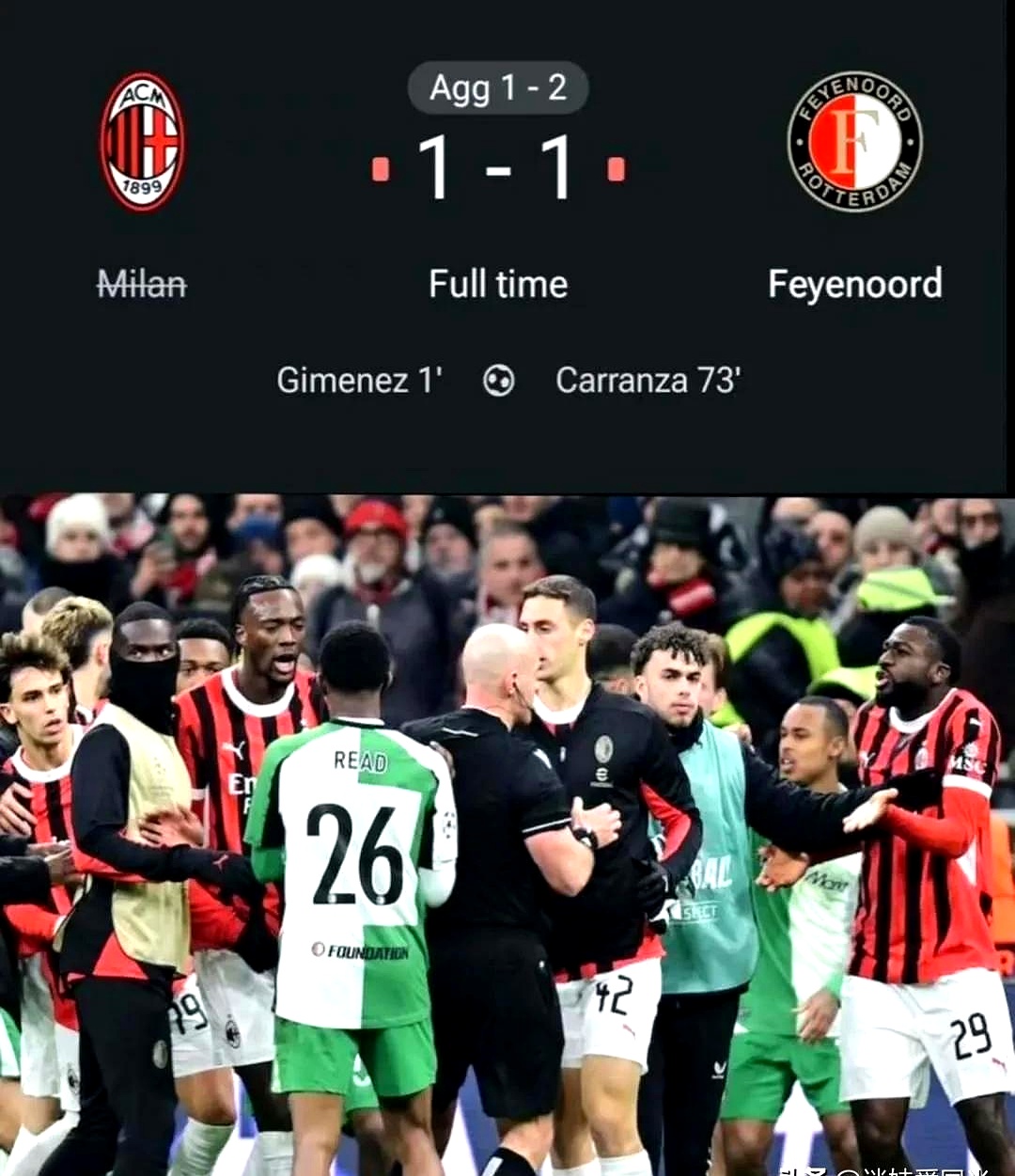 关于马竞遇强敌米兰,欧冠梦碎瞬间的信息 关于马竞遇强敌米兰,欧冠梦碎瞬间的信息